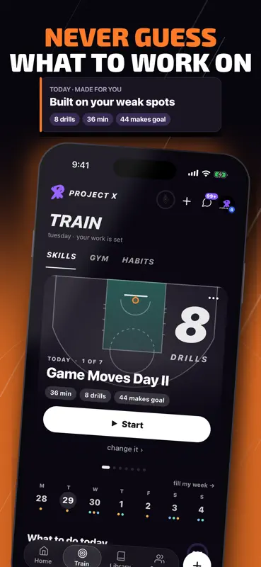 Project X: Basketball Training screenshot 1 of 9
