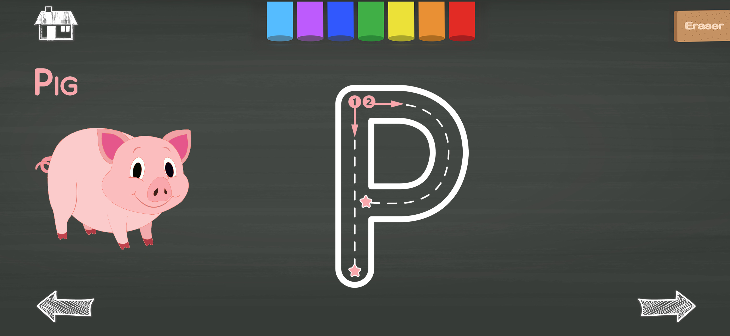 Trace Letters & Sight Words