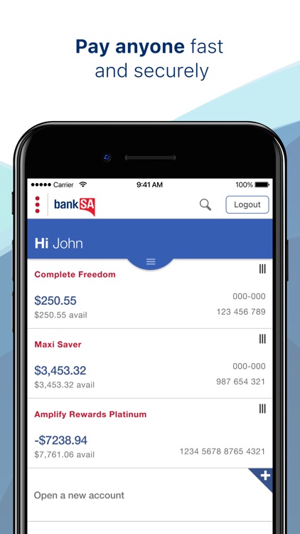 BankSA Mobile Banking