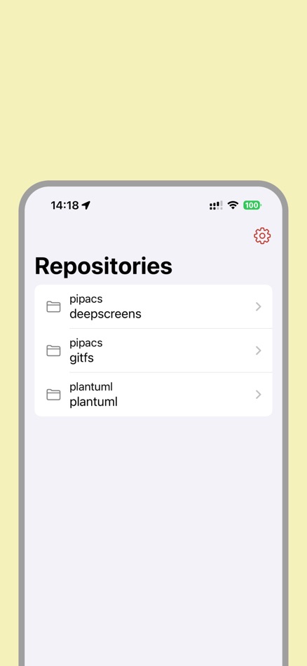 #3. GitFS: GitHub File Browser (iOS) Bởi: Akos Polster