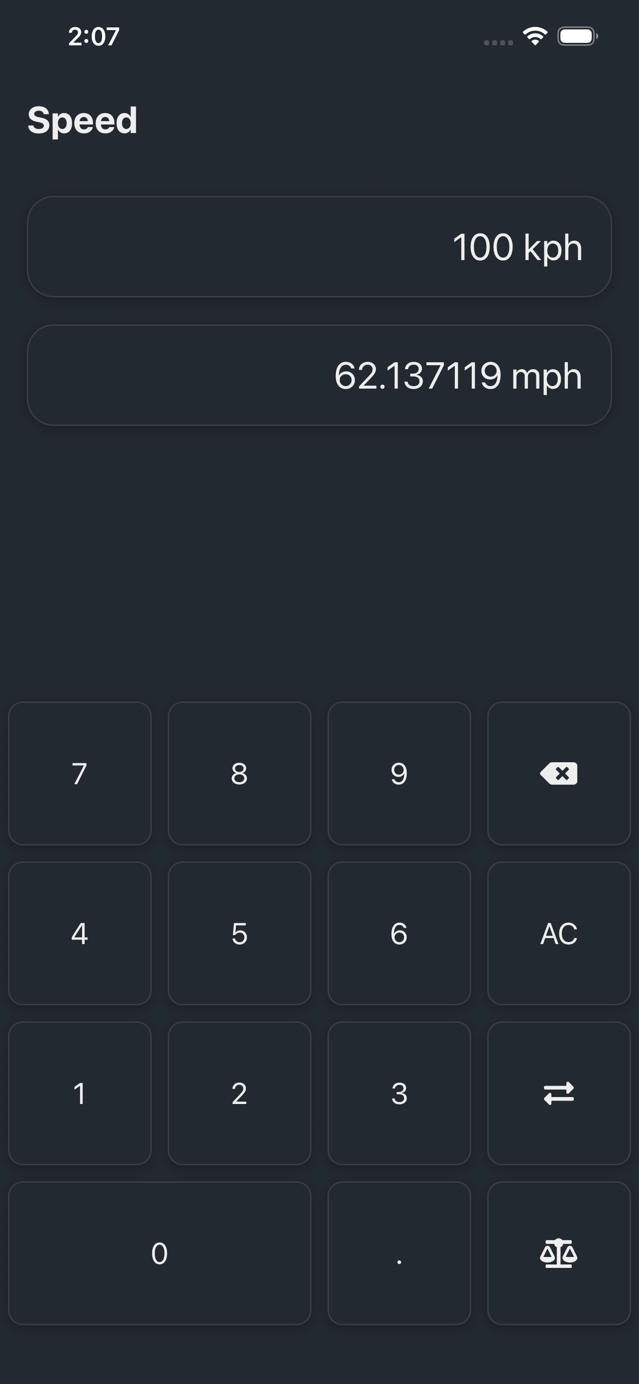 Conversions: Unit Converter screenshot 3