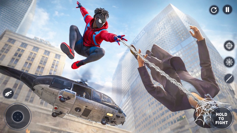 Rope Hero Adventure Games screenshot 1