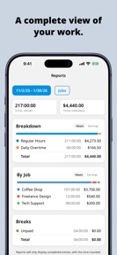 Clock In: Work Hours Tracker screenshot