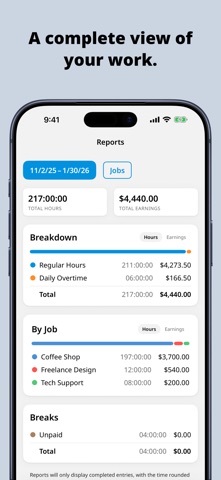 Clock In: Work Hours Tracker Screenshot 5 of 8