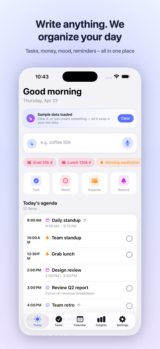 TodayFlow: Daily Planner Screenshot 1 of 7