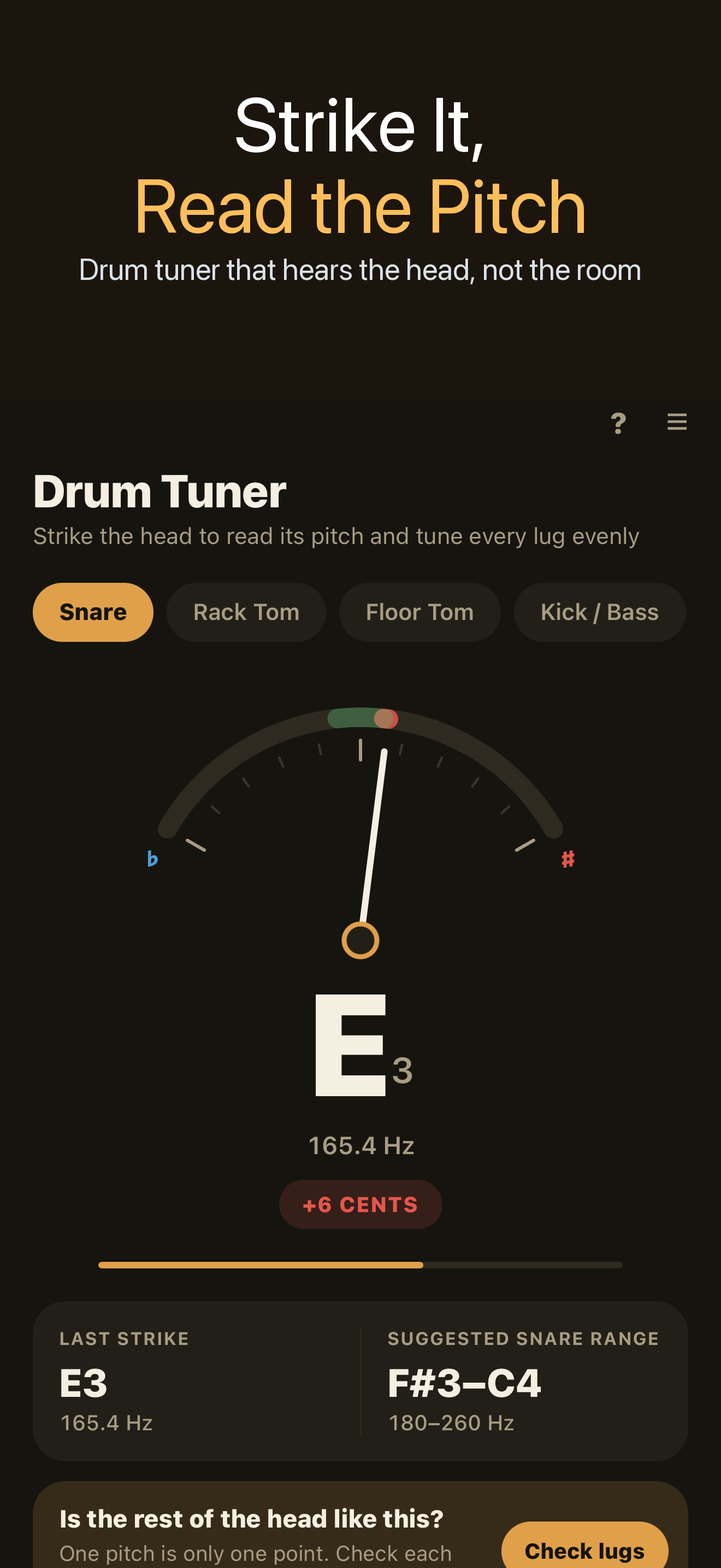 Drum Tuner: Tune Drum Heads