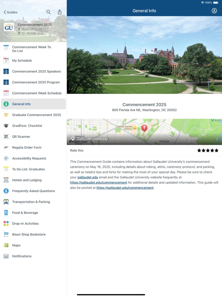 #1. Gallaudet University Guides (iOS) Podle: Gallaudet University