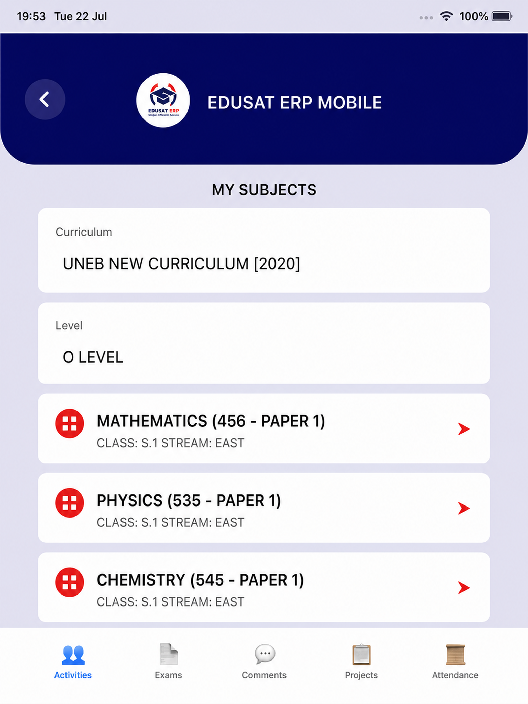 Edusat ERP screenshot 7