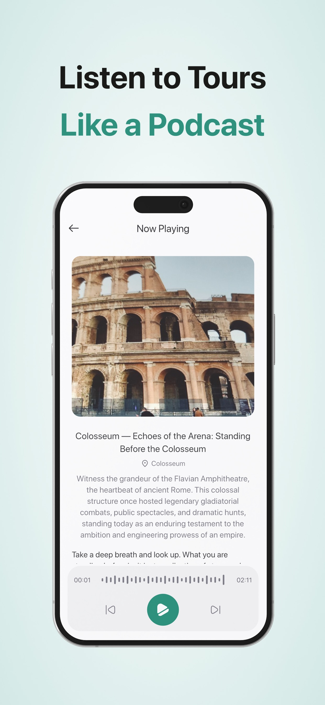 Lore: Guided Audio Tours screenshot 4