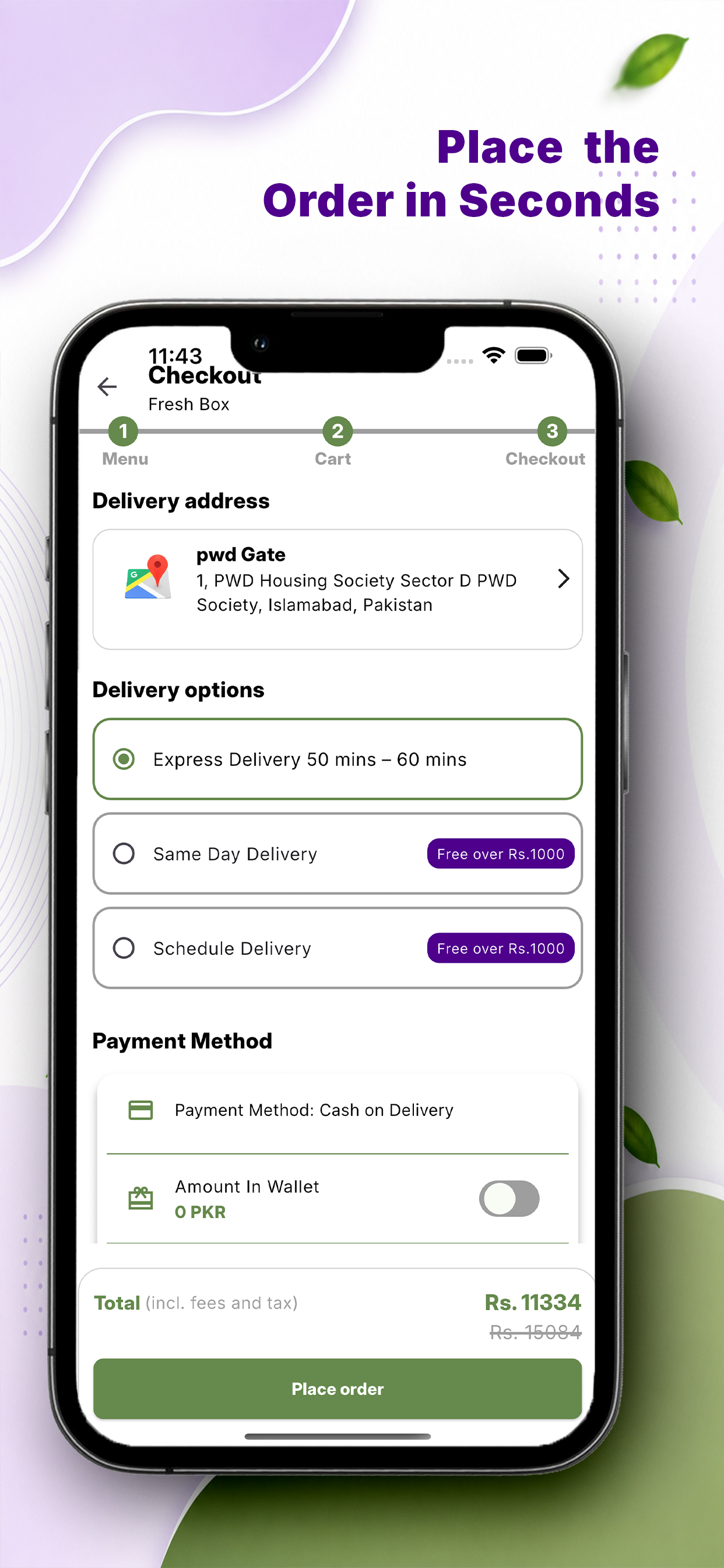 Fresh Box App screenshot 5