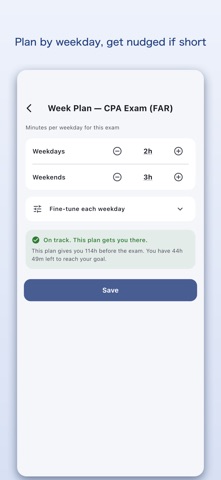 StudyPace - Exam Study Tracker screenshot 4