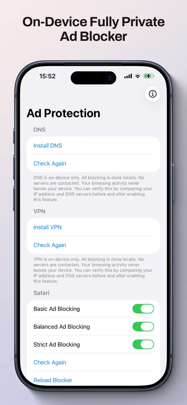 Screenshot #1 pour Ad Protection