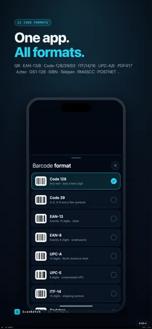 ScanBatch · QR Code Scanner screenshot 4