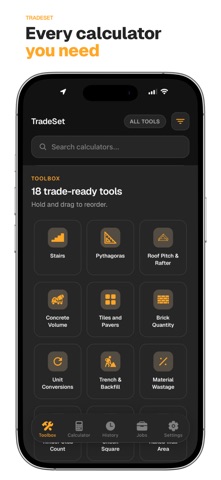 TradeSet screenshot