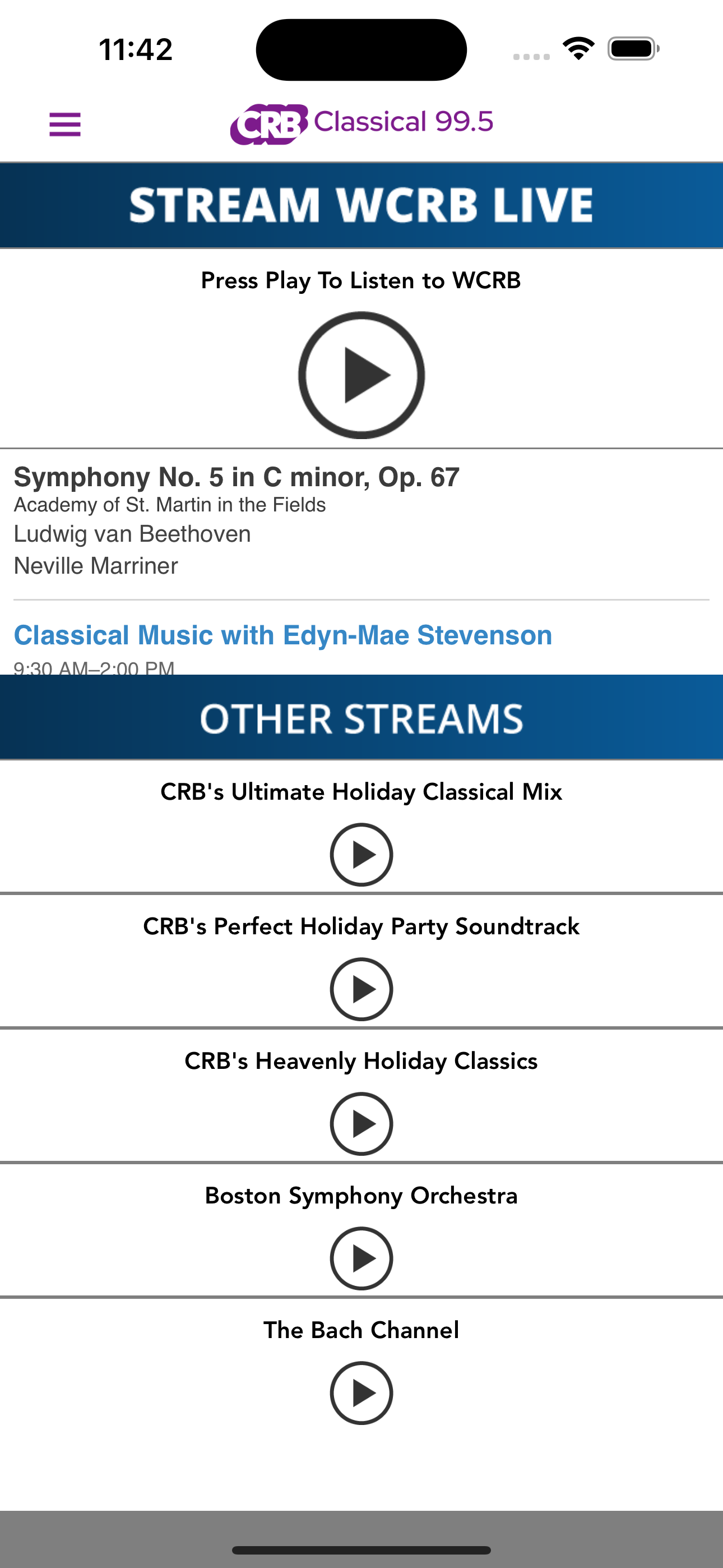 CRB Classical