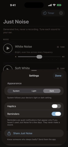 White Noise Fan by Just Noise screenshot 4