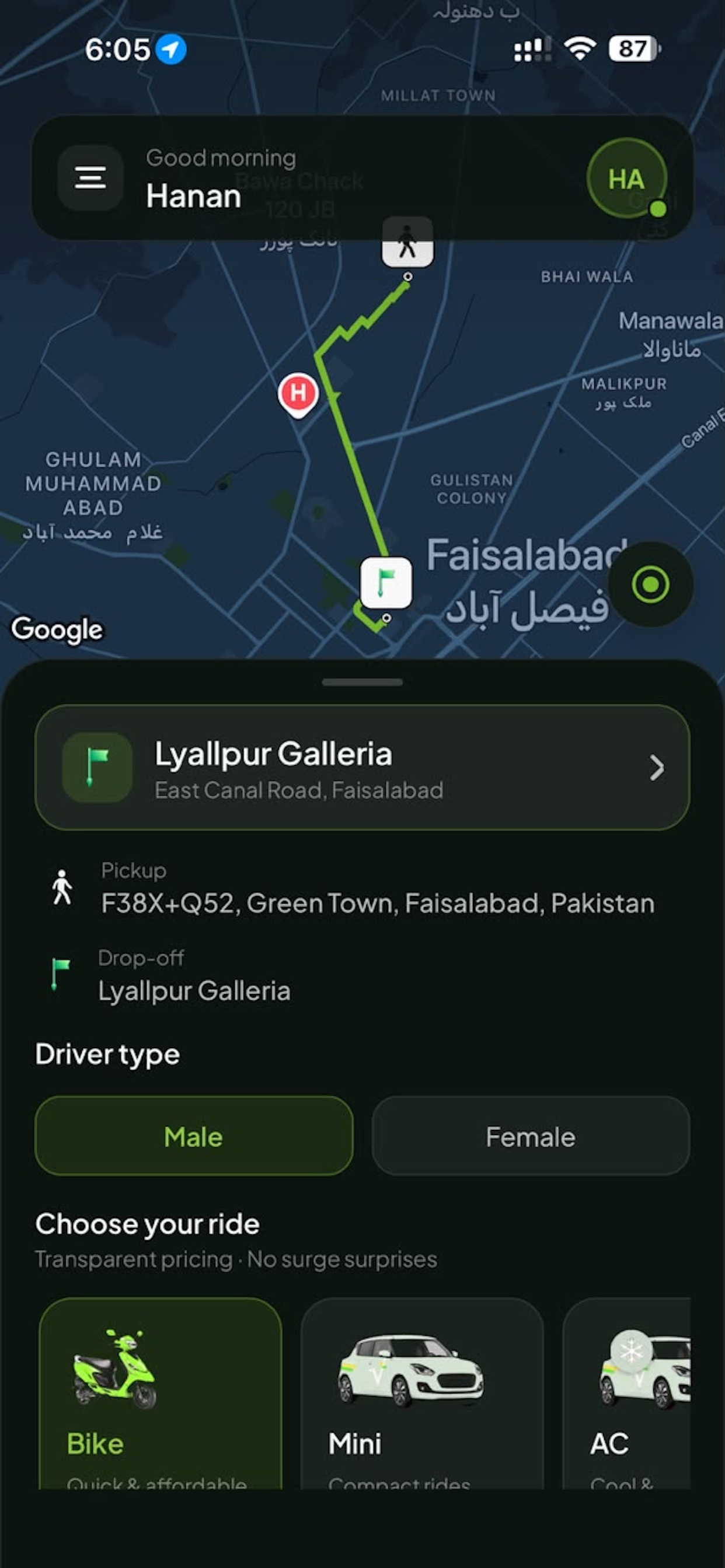 Vsb - Ride Hailing Platform screenshot 2