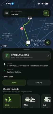Vsb - Ride Hailing Platform Screenshot 2 of 4