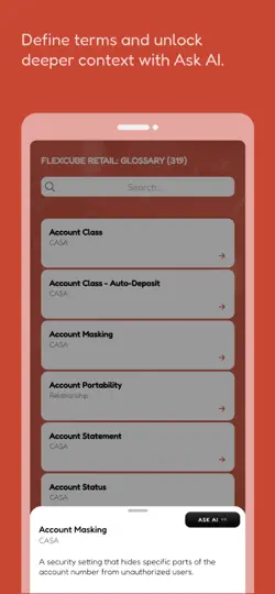 Flexcube Banking Prep: With AI iPhone Screenshot 6
