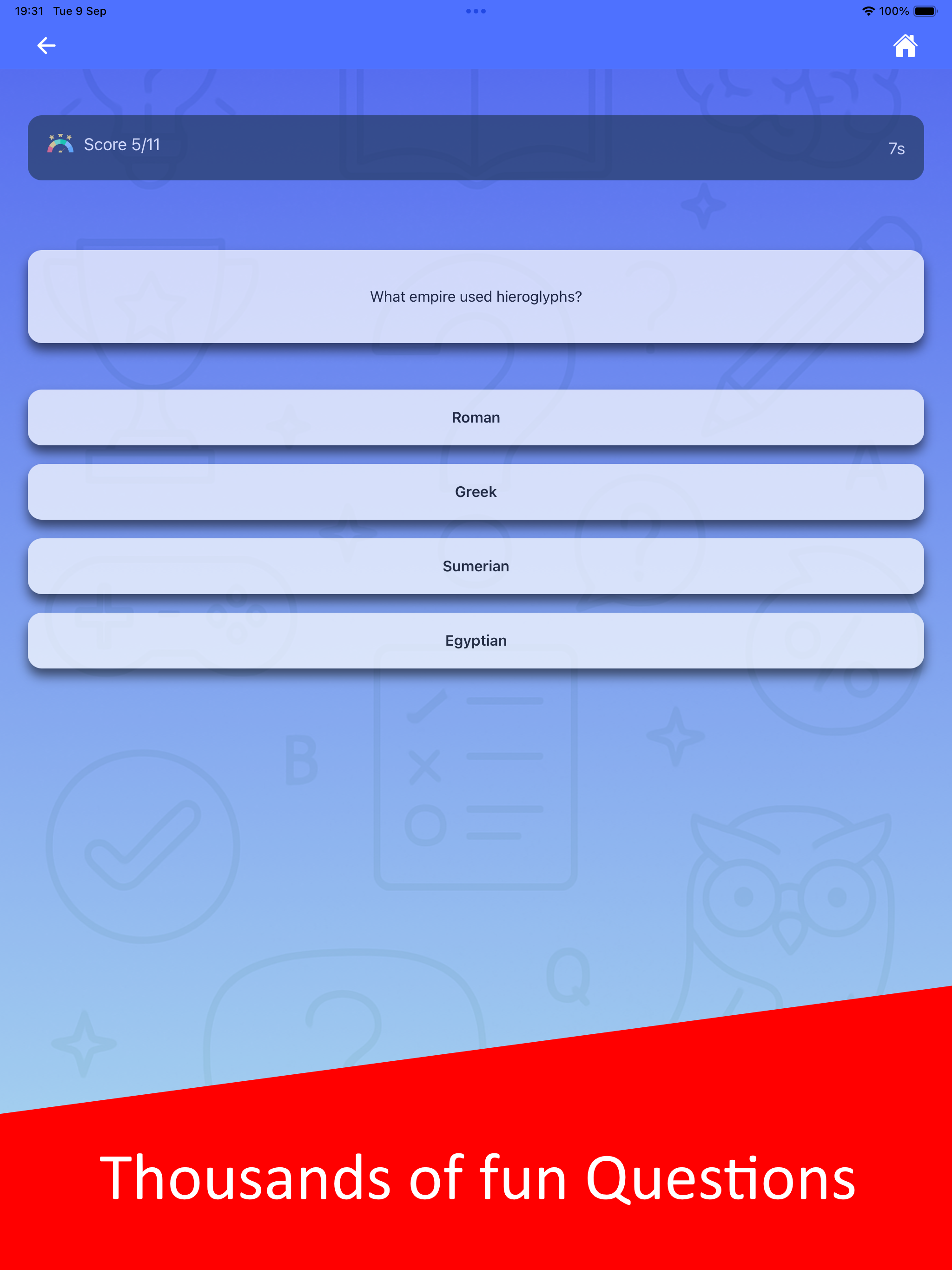 Quizzle: Trivia Quiz Game screenshot 7