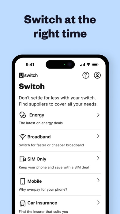 Uswitch screenshot 6