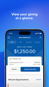 SecureGive screenshot