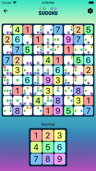 Screenshot #3 pour Color Sudoku Pro