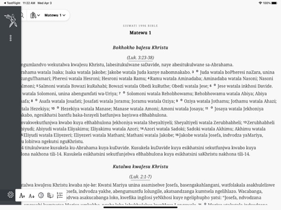 Libhayibheli LeliNgcwele iPad screenshot 4 - Reference app