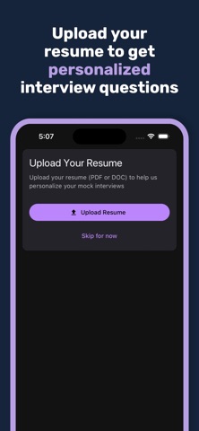 Intervu: Job Interview Prep screenshot