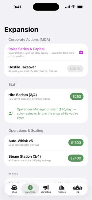 Matcha Shop Tycoon screenshot 3