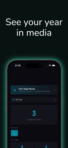 Saga: Media Tracker & Journal Screenshot 4 of 8