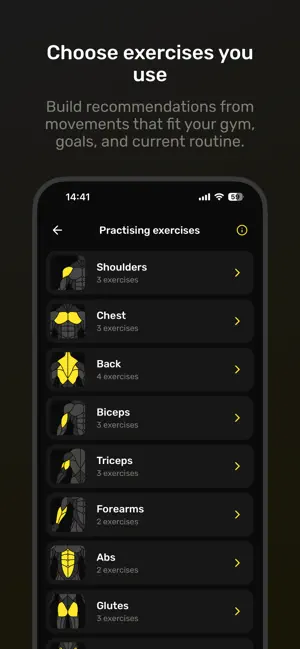 MuscleLab screenshot 3