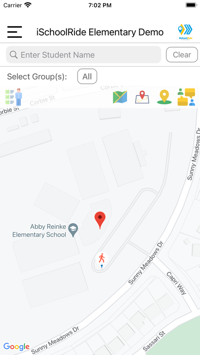 iSchoolRide Tracker Screenshot