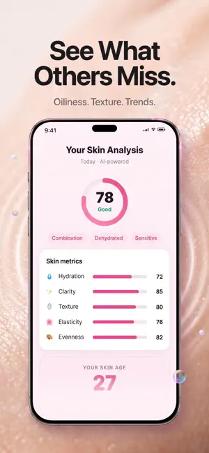 Glowly: Glow Up Skin Scanner screenshot 3