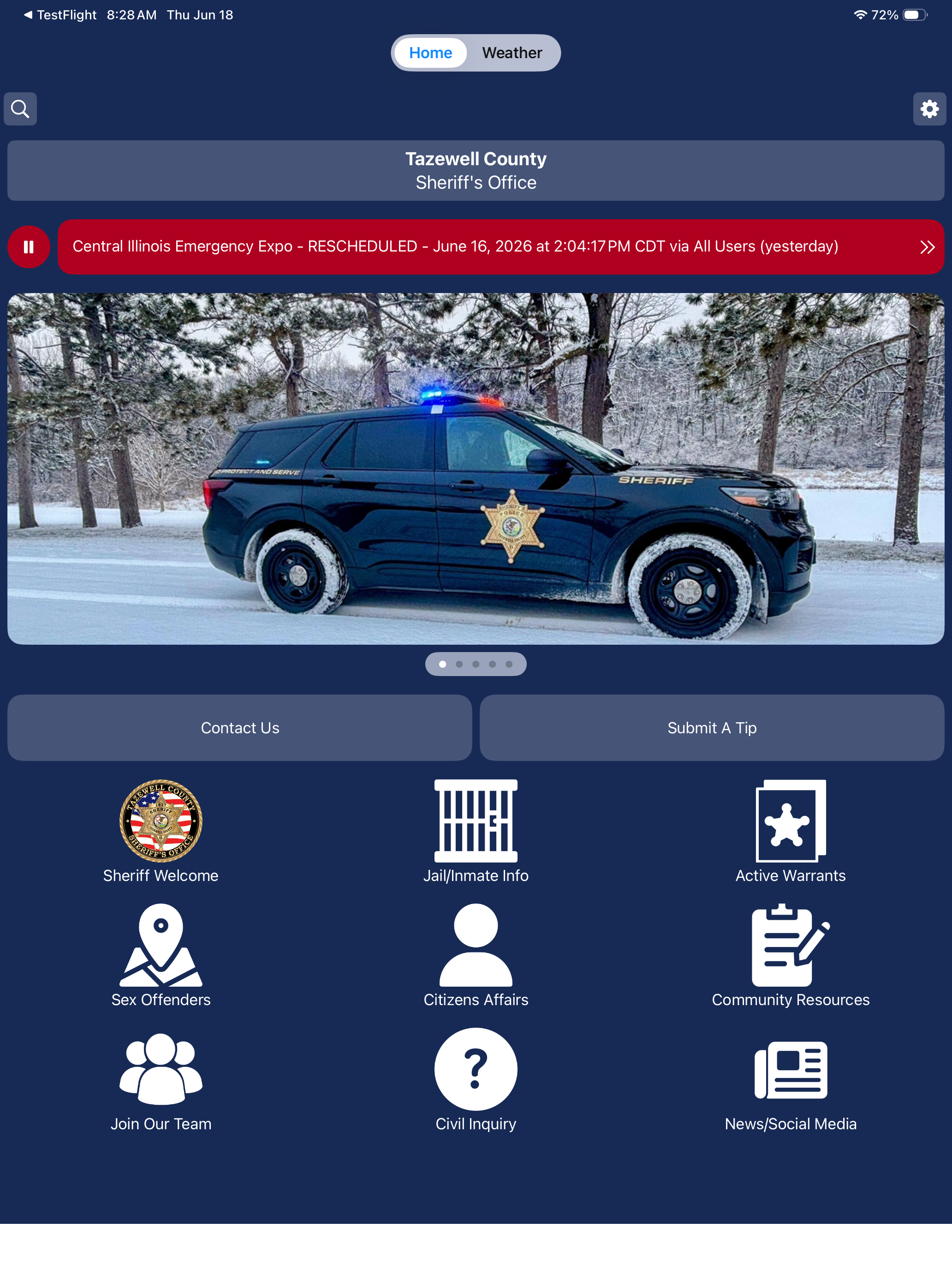 Tazewell County Sheriff IL screenshot 4