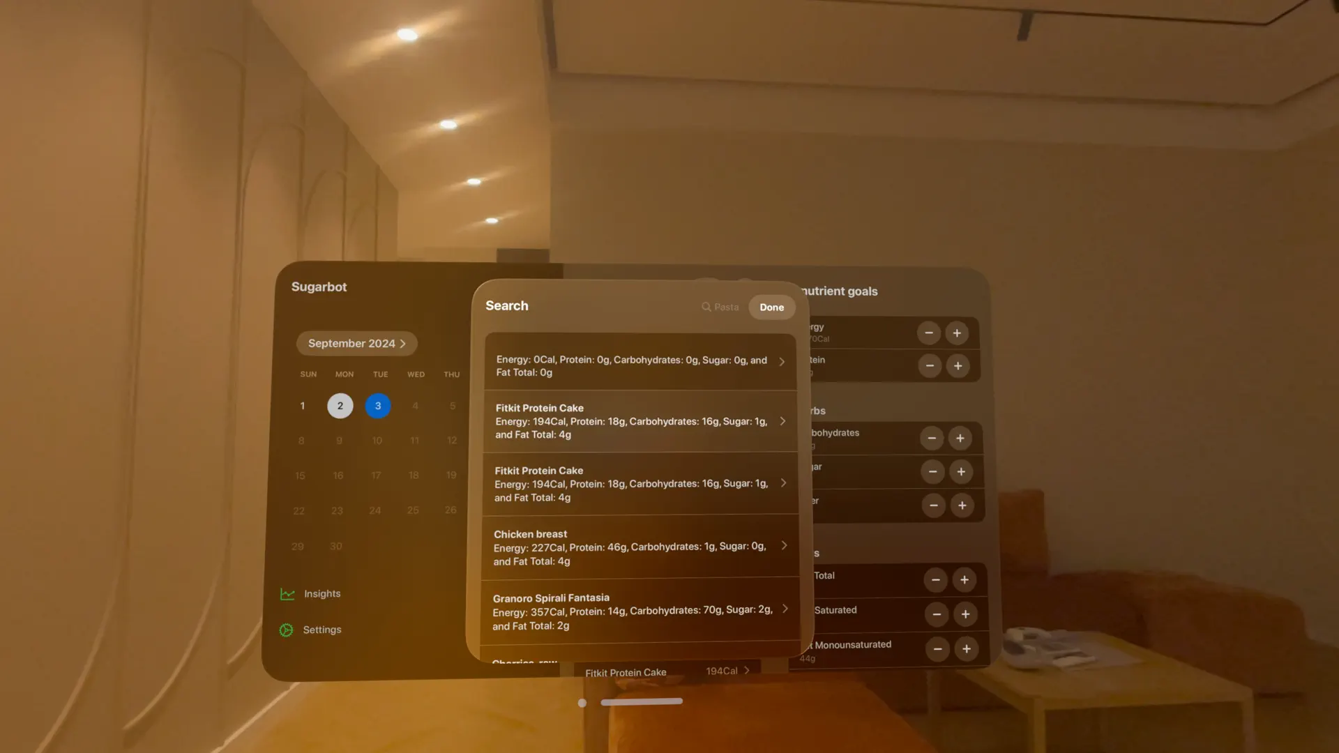 SugarBot Sugar Calorie Tracker screenshot 3