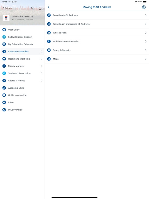 App screenshot