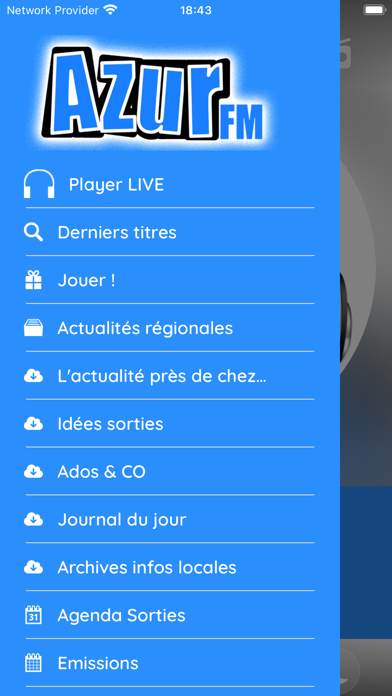 AZUR FM Screenshot