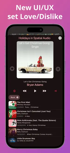Плеер для Apple Музыка: Meows iPhone screenshot 2