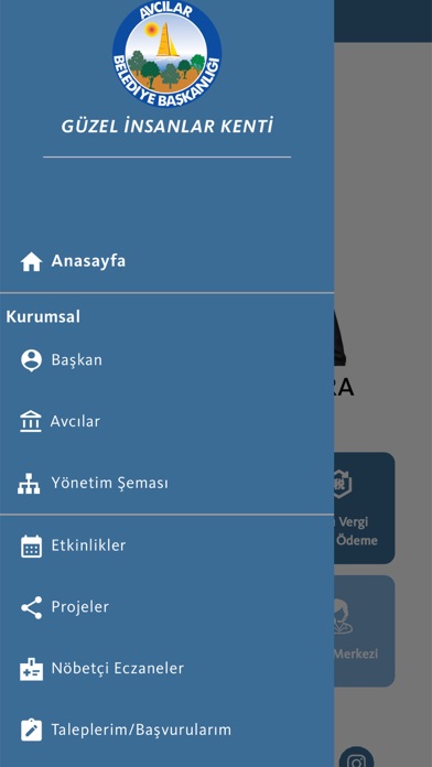 Avcılar Belediyesi Screenshot