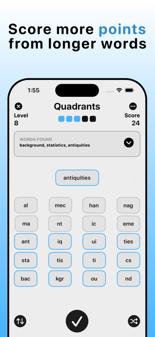 Quadrants - Tile Puzzle Game Screenshot 2 of 3