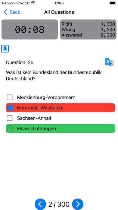 Leben in Deutschland Test Pro Screenshot