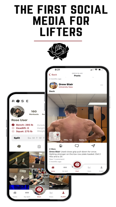 Rose: Lift, Track, Share Screenshot