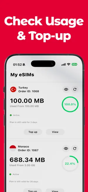eSimla - Instant Global eSIM screenshot 4