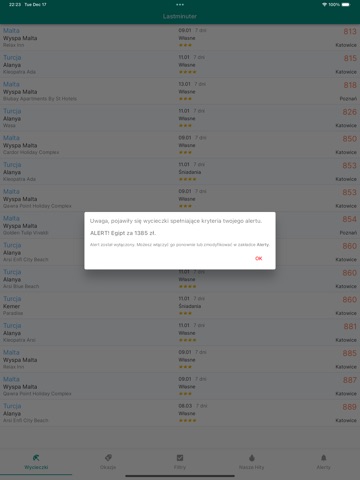 Lastminuter iPad screenshot 7