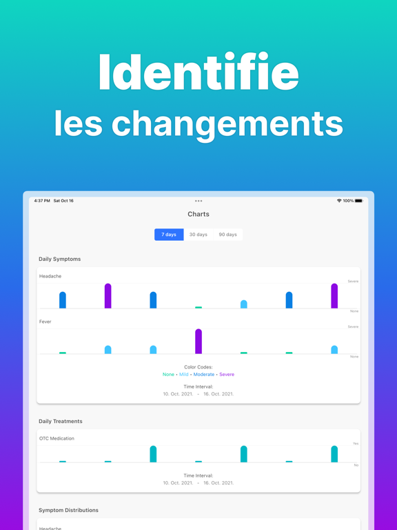 Screenshot #5 pour Suivi des Symptômes