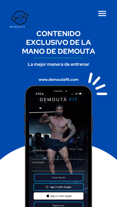 DeMouta Fit Screenshot