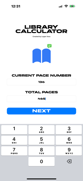 Library Calculator Screenshot 2 of 4