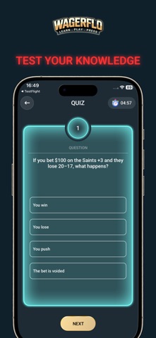 Wagerflo - Learning App screenshot