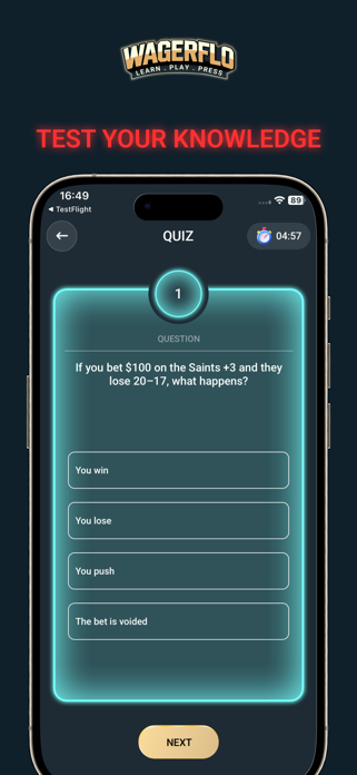 Wagerflo - Learning App Screenshot 6 of 8